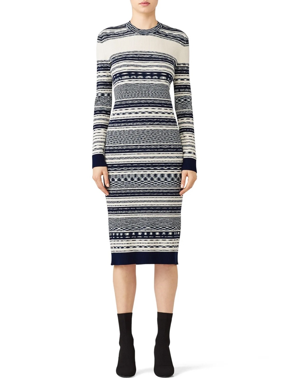Tory Burch Julie Knit Striped Dress